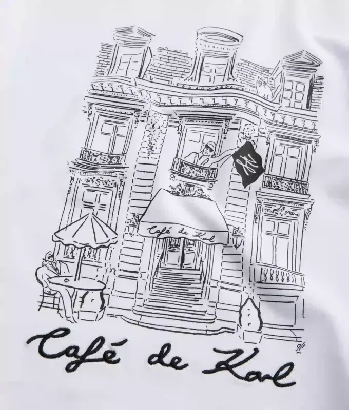 GIRLS CAFÉ DE KARL T-SHIRT