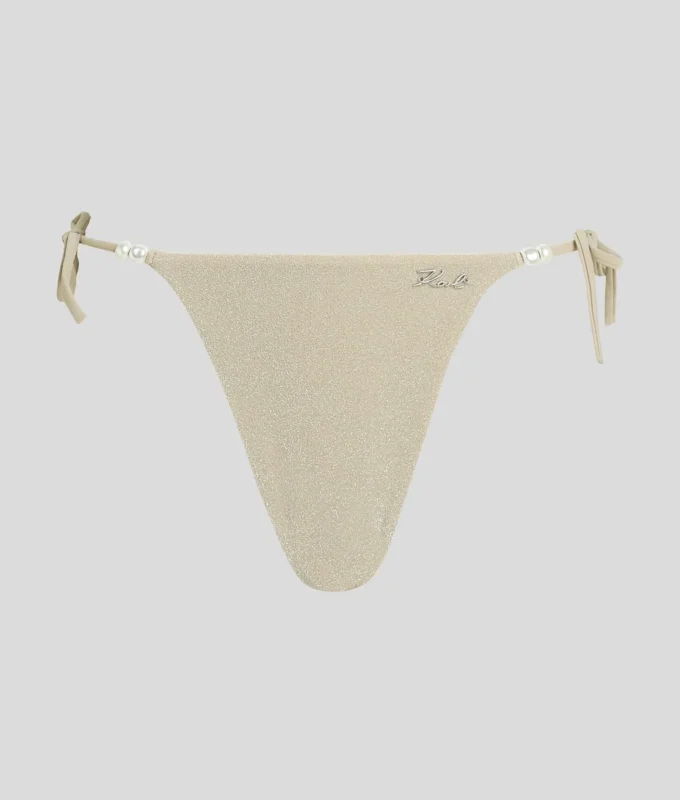 GLANZENDE BIKINIBROEK