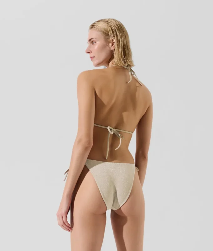 GLANZENDE BIKINIBROEK