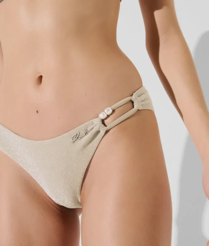 GLANZENDE BIKINIBROEK