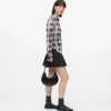 Glanzende moon bag