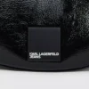 Glanzende moon bag