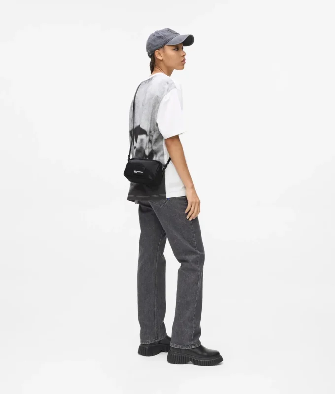 Glanzende nylon cameratas
