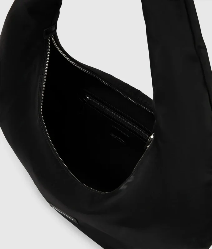 Glanzende nylon hobotas