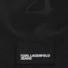 Glanzende nylon schoudertas