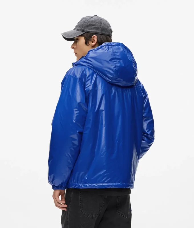 Glanzende utility-jas