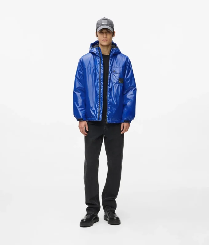 Glanzende utility-jas