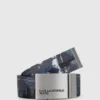 Graffiti print geweven riem