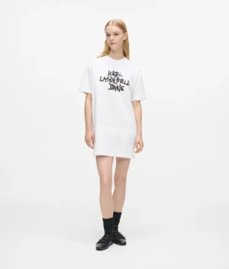 Graffiti T-shirtjurk