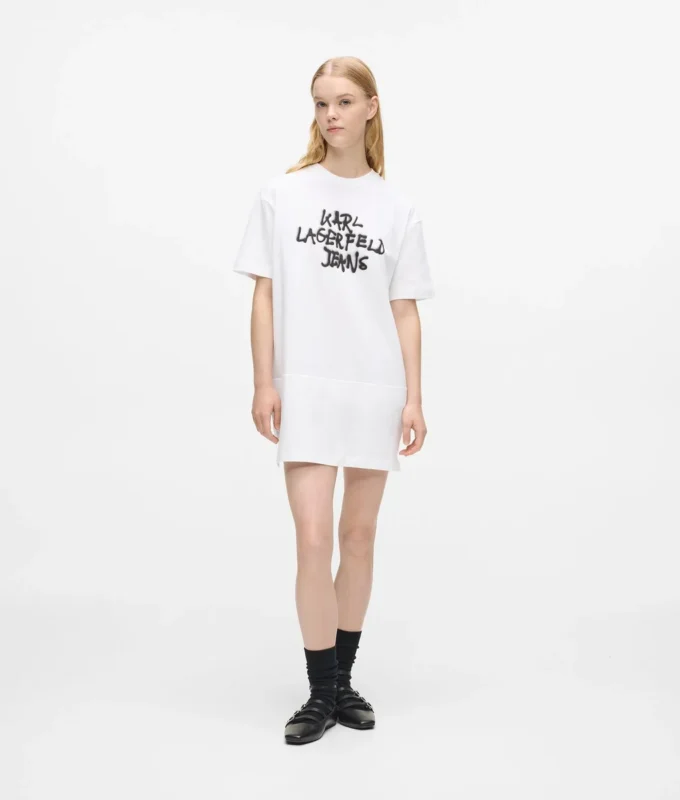 Graffiti T-shirtjurk