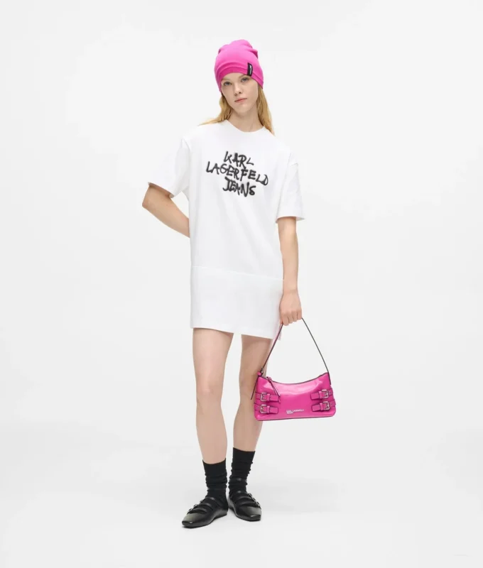 Graffiti T-shirtjurk