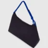Grote nylon schoudertas met koord