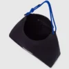 Grote nylon schoudertas met koord