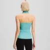 HALTERNECK GEBREIDE TOP