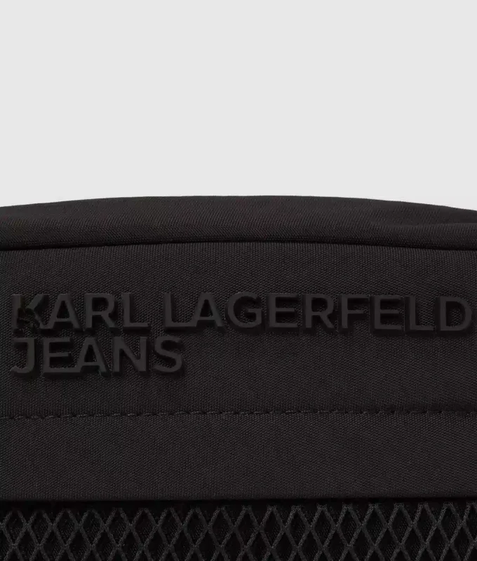 Handige crossbodytas met trekkoord