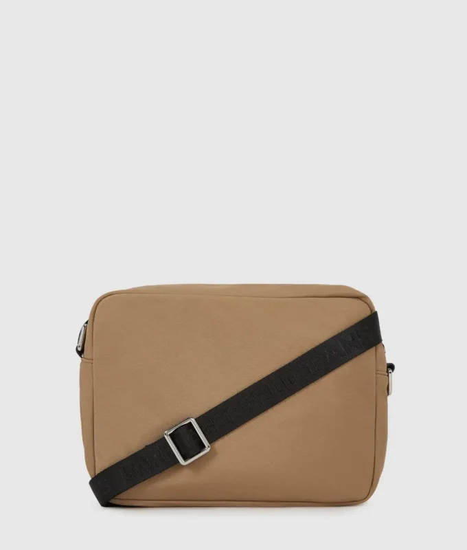 Handige crossbodytas met trekkoord