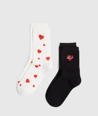 Hartjessokken – 2-pack