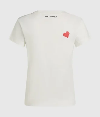 Hearts T-shirt met V-hals