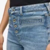 Hoge flared jeans