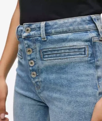 Hoge flared jeans