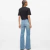 Hoge flared jeans