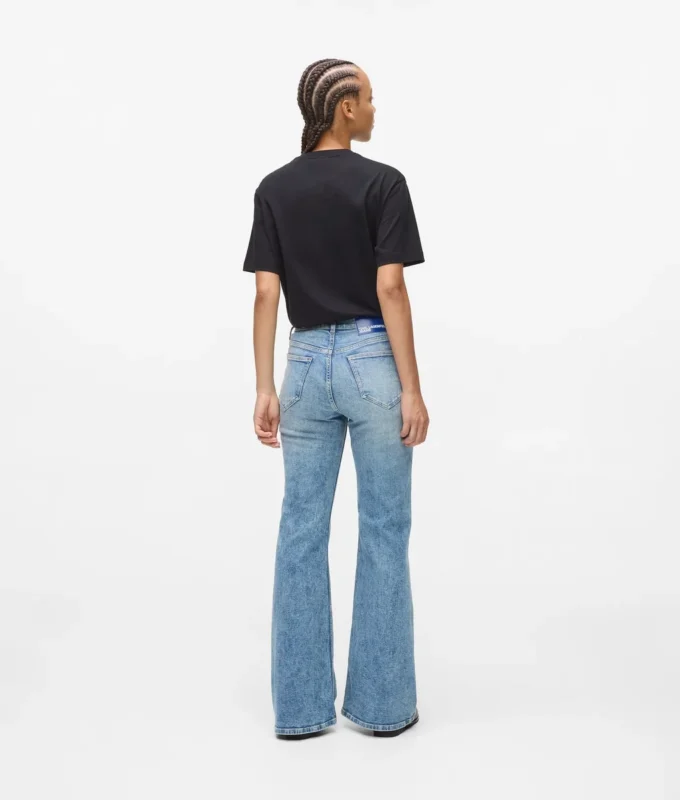 Hoge flared jeans