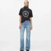 Hoge flared jeans