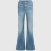 Hoge flared jeans