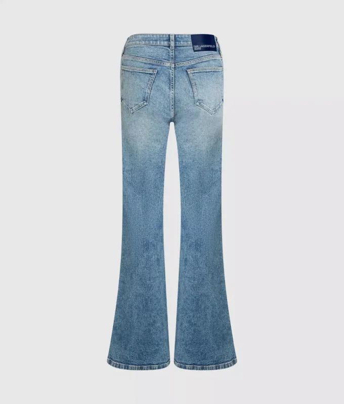 Hoge flared jeans