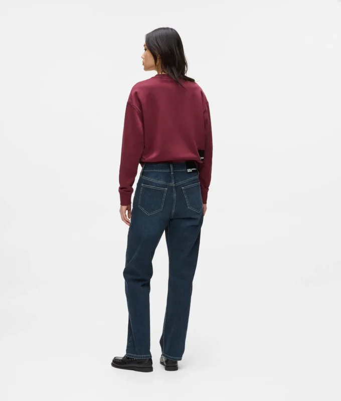 Hoge rechte jeans
