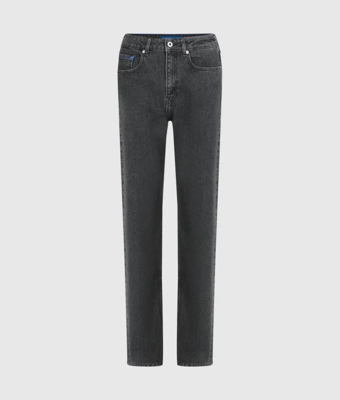 Hoge rechte jeans