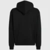 Hoodie met denim zak