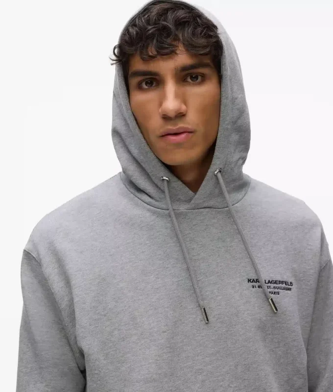 Hoodie met logo