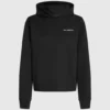 Hoodie met logotape