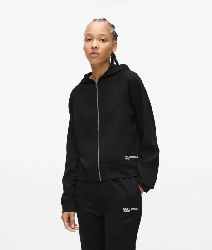 Hoodie met ritssluiting