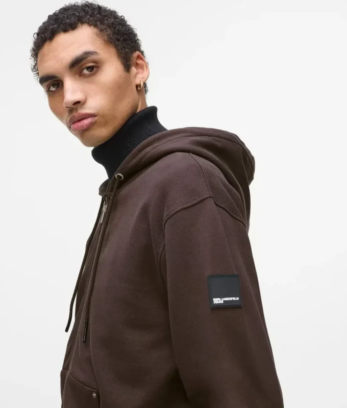 Hoodie met ritssluiting