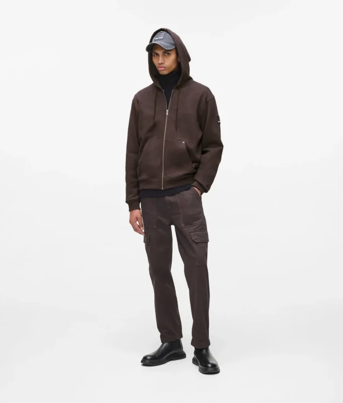 Hoodie met ritssluiting