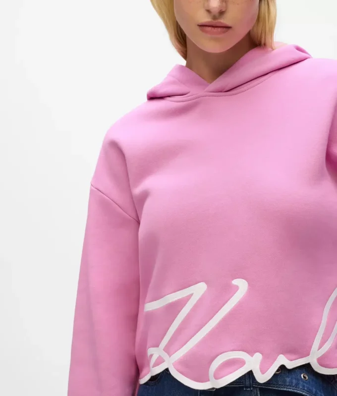 Hoodie met Signature-zoom