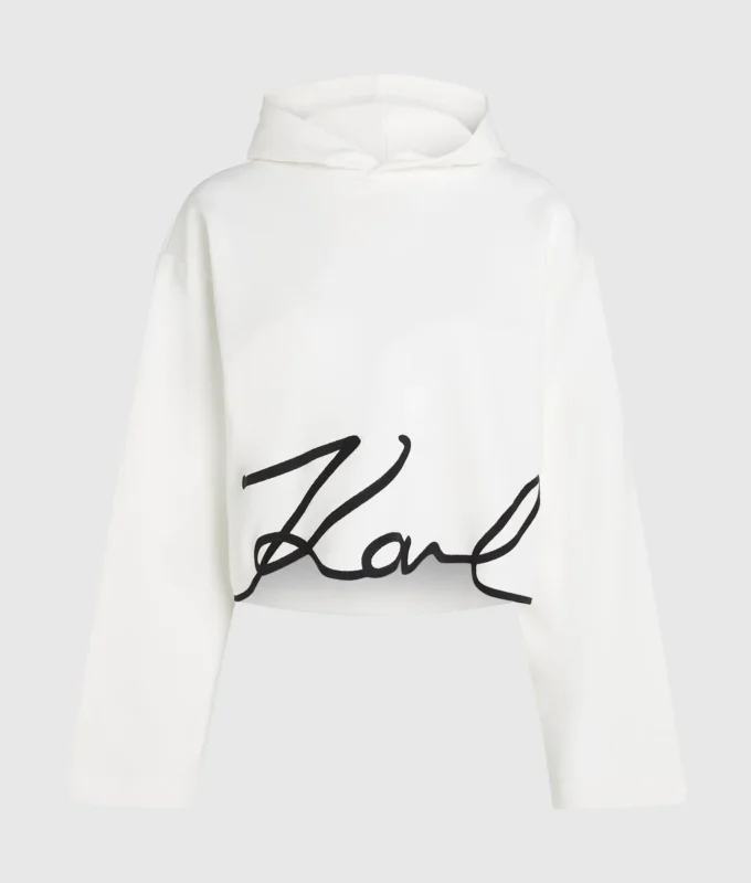 Hoodie met Signature-zoom