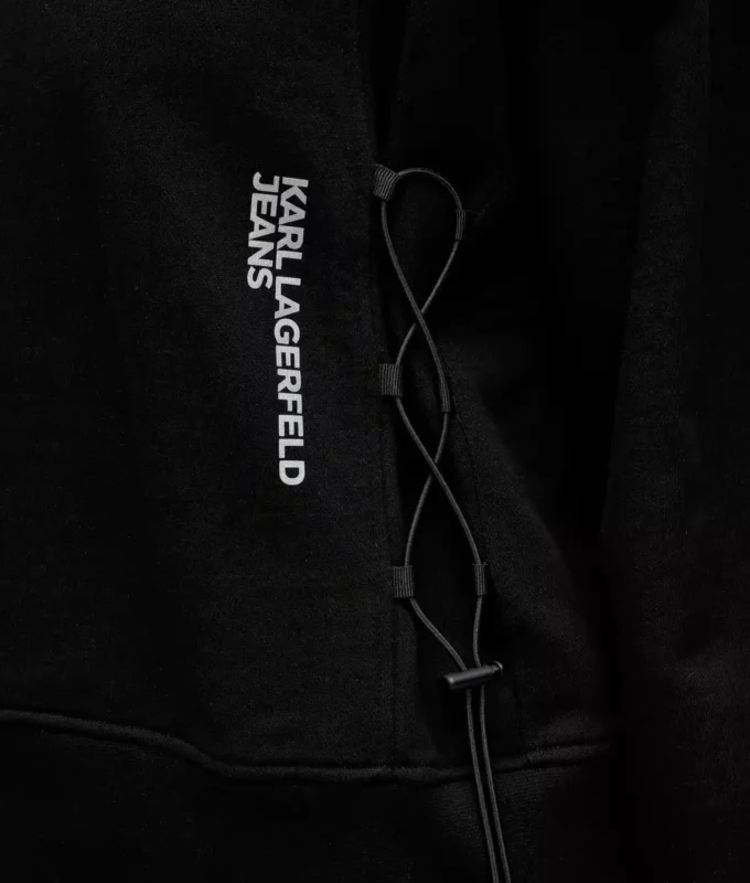 Hoodie met trekkoord