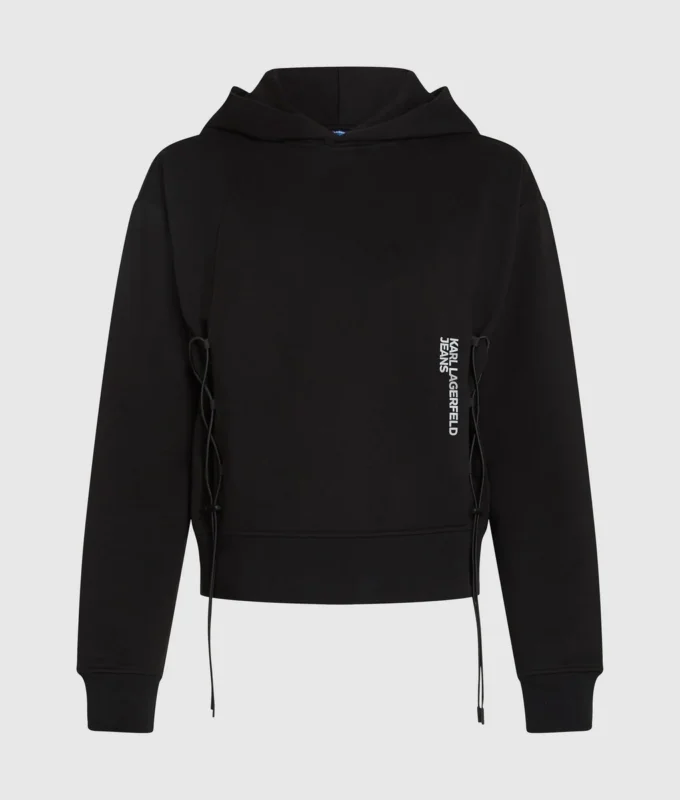 Hoodie met trekkoord
