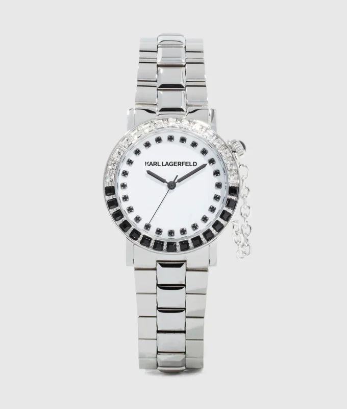 HORLOGE MET KRISTALVERSIERING