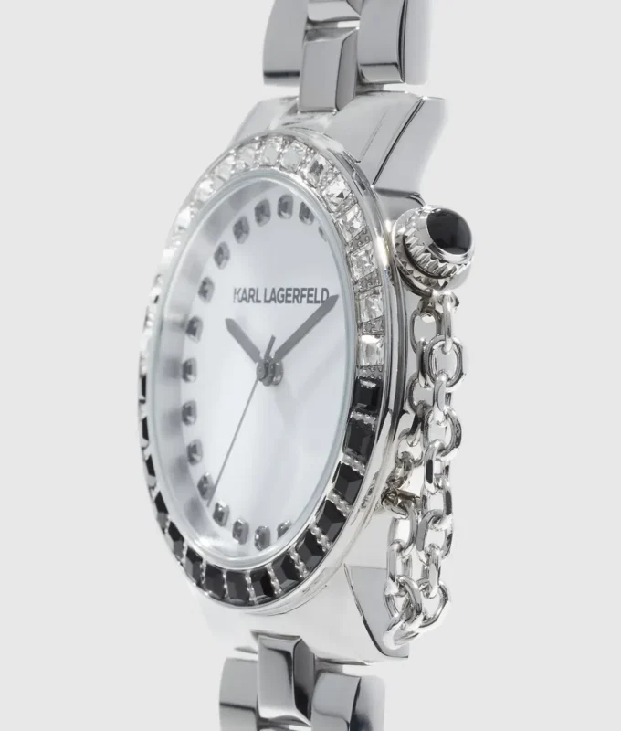 HORLOGE MET KRISTALVERSIERING