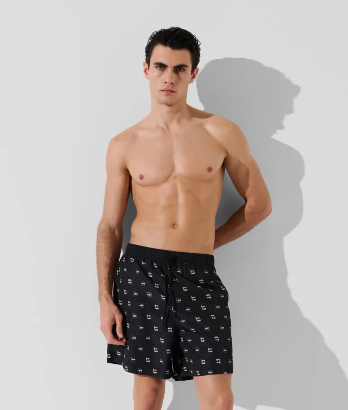 IKON BOARDSHORTS MET ALL-OVER-PRINT
