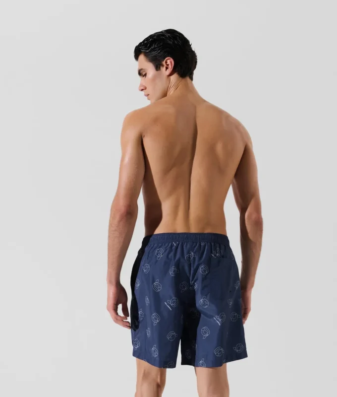 IKON BOARDSHORTS MET ALL-OVER-PRINT