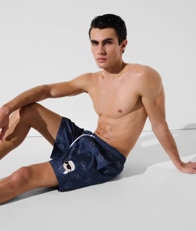 IKON BOARDSHORTS MET ALL-OVER-PRINT