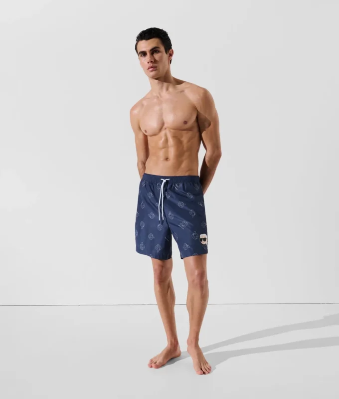 IKON BOARDSHORTS MET ALL-OVER-PRINT