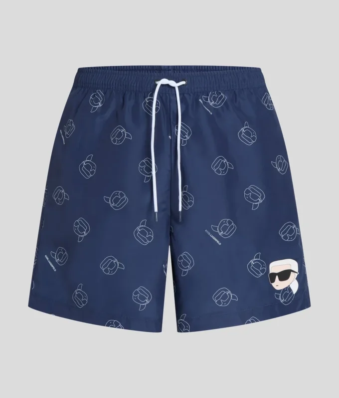 IKON BOARDSHORTS MET ALL-OVER-PRINT