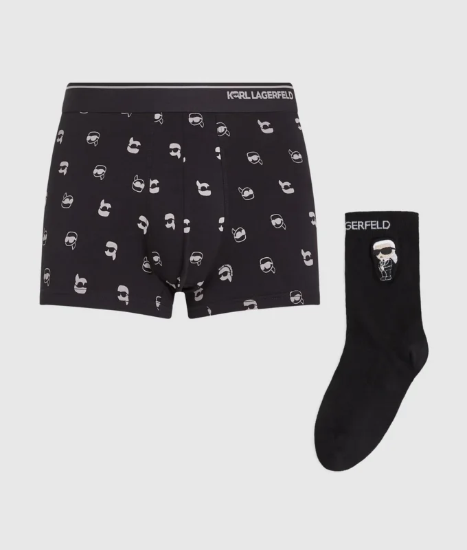Ikon boxershort en sokken cadeauset