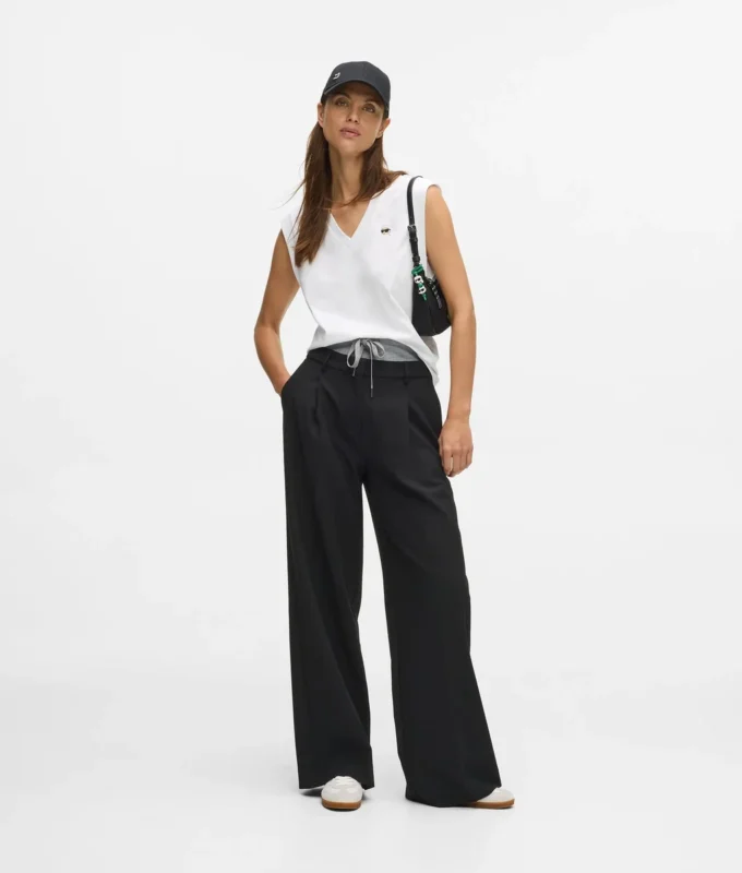 Ikon broek met dubbele tailleband